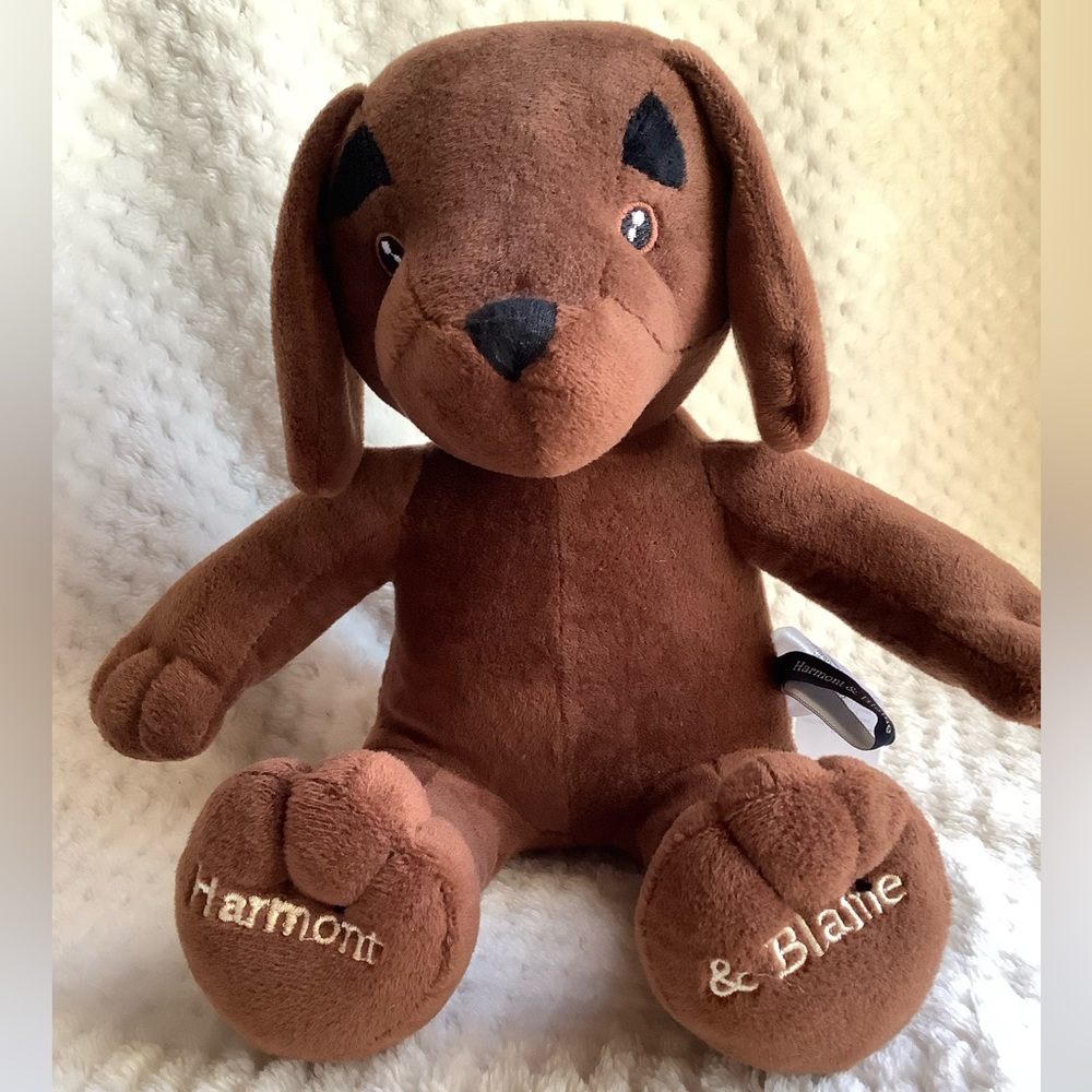 Harmont and Blaine Junior Plush Brown Dachshund Dog Stuffed Animal Toy